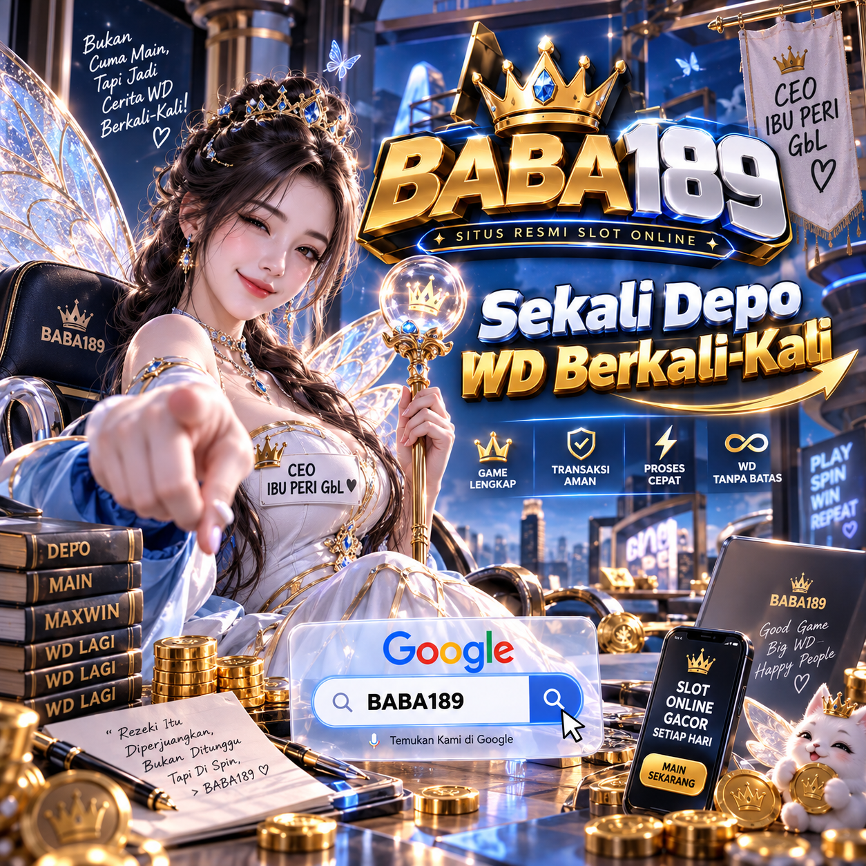 BABA189: Depo Terjangkau Wd Memukau